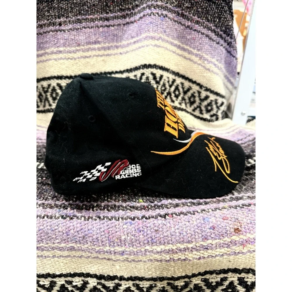 Vintage 90s NASCAR Snapback Hat The Home‎ Depot Tony Stewart Joe Gibbs Racing 20
